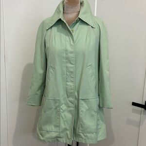 Vintage 70’s Totally MOD Maincoats in. Magnificent Retro Green |Size 14